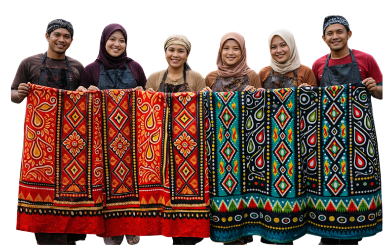 Koleksi Sasirangan Kontemporer